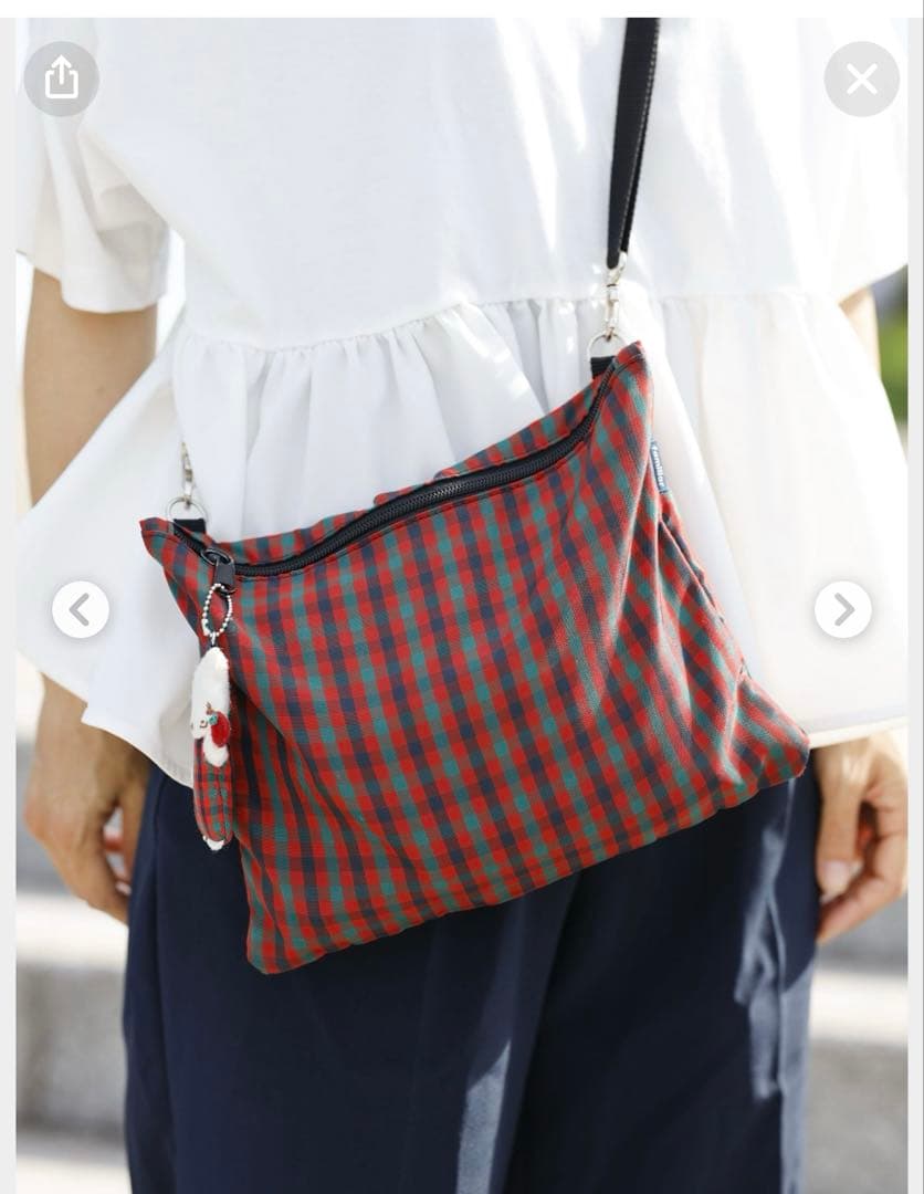 完売品　ファミリア　ショルダーバッグ　very掲載