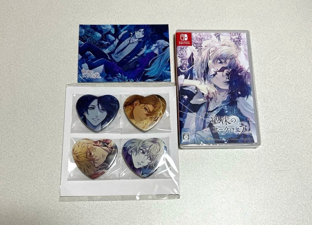 泡沫のユークロニア　trail 通常版　ビッグカメラ　アニメガ　ソフマップ　限定