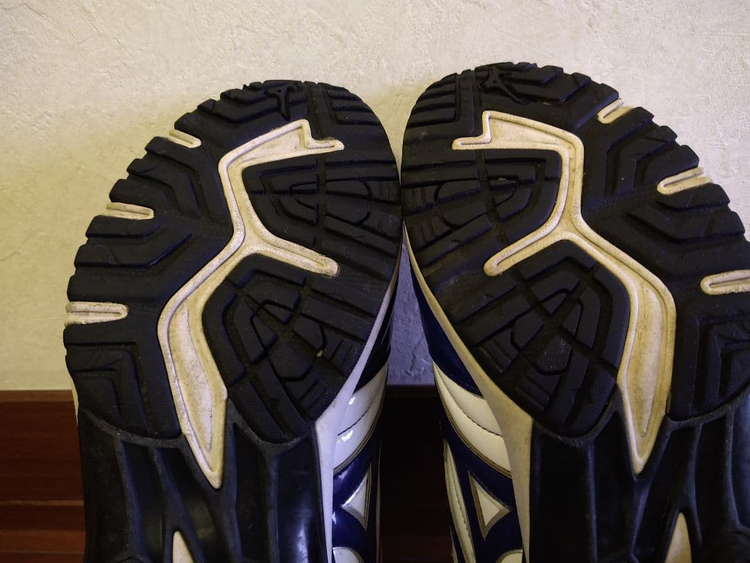 Mizunopro トレーニングシューズ ホワイト/ブルー 28センチ