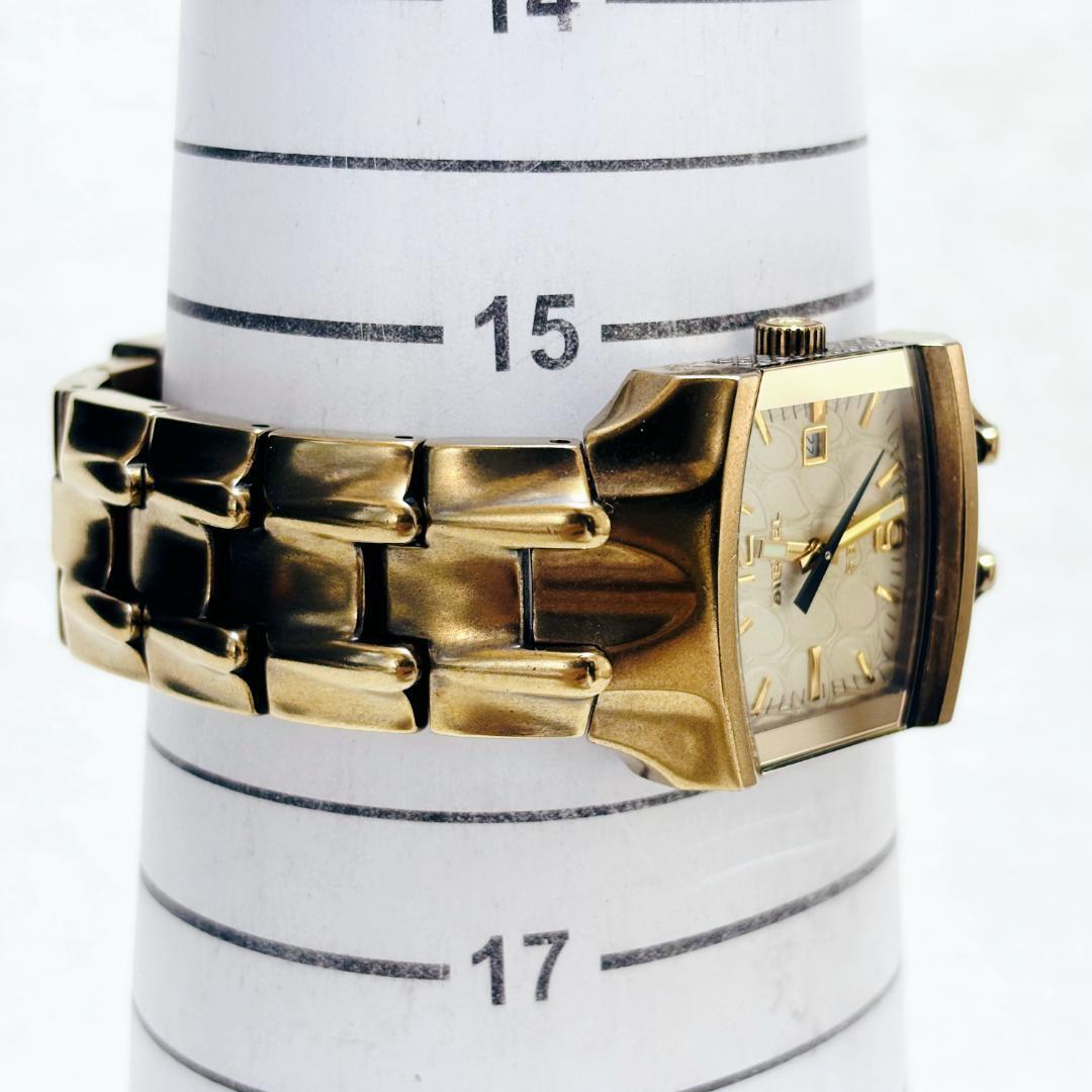 【レア】ディーゼル DZ-5089 ゴールド腕時計 y2k