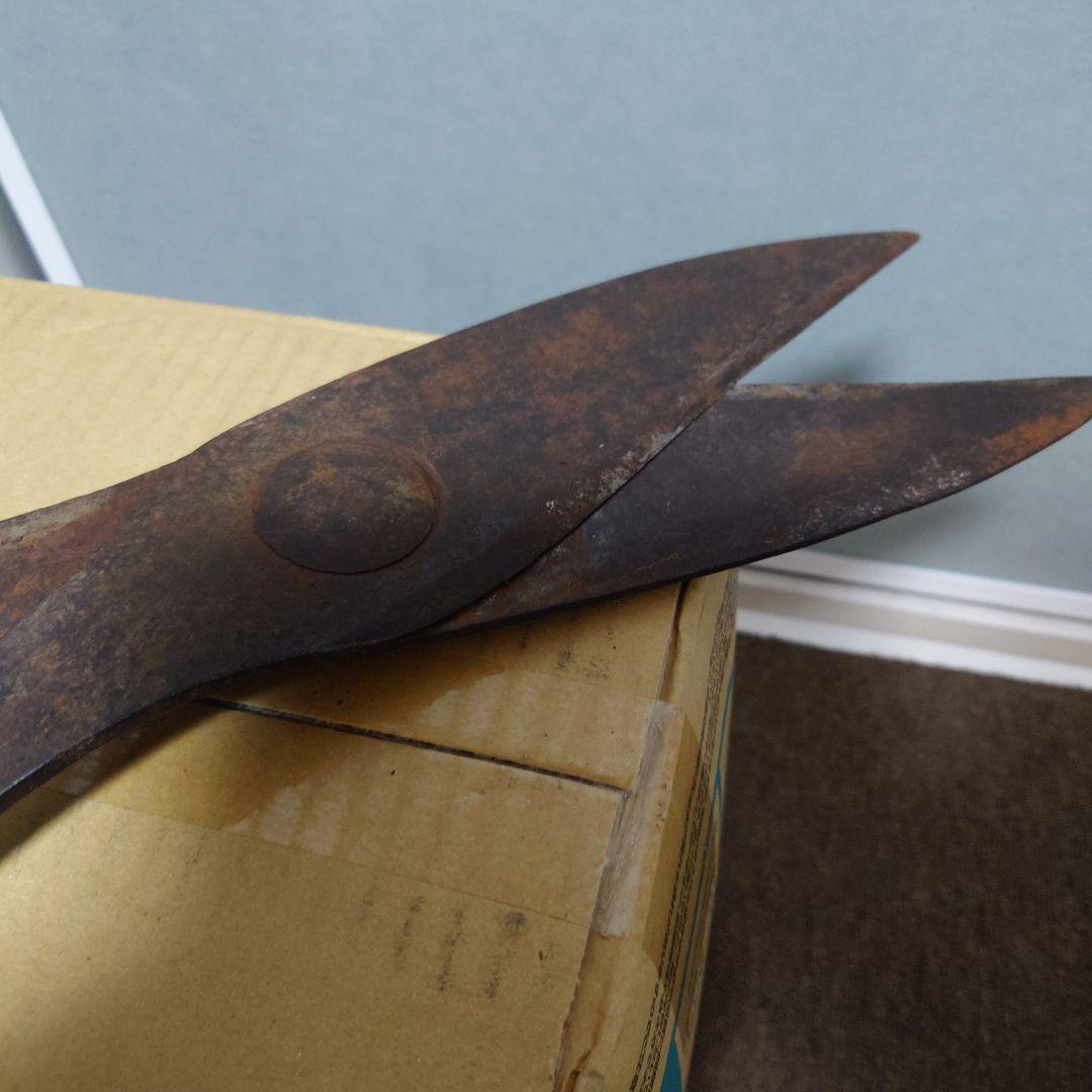 両手剪定鋏　アンティーク　レトロ