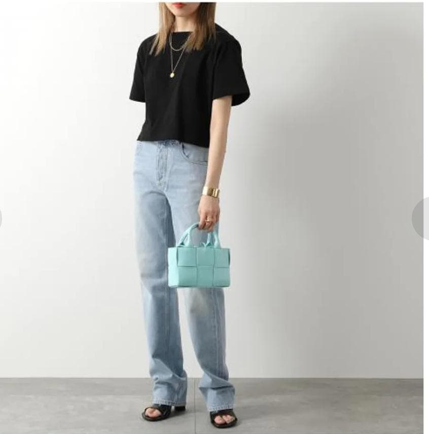 ボッテガヴェネタ キャンディーアルコトート イントレチャート ショルダーバッグ