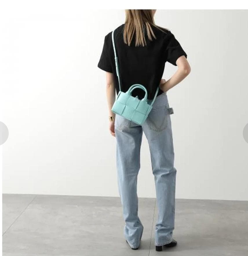 ボッテガヴェネタ キャンディーアルコトート イントレチャート ショルダーバッグ