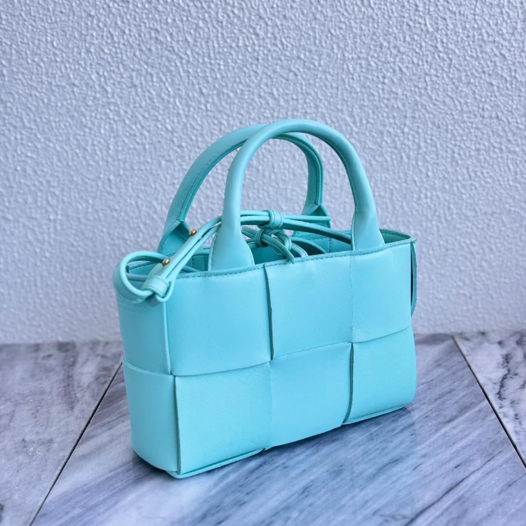 ボッテガヴェネタ キャンディーアルコトート イントレチャート ショルダーバッグ