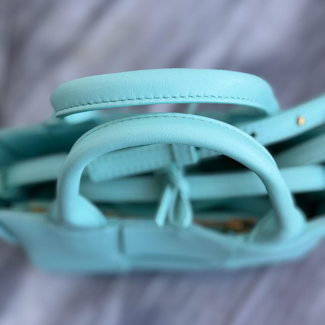 ボッテガヴェネタ キャンディーアルコトート イントレチャート ショルダーバッグ