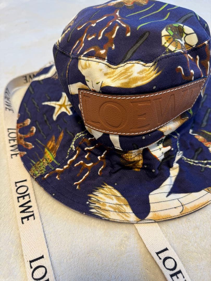 LOEWE ロエベ　マーメイド フィッシャーマン ハット　サイズ57