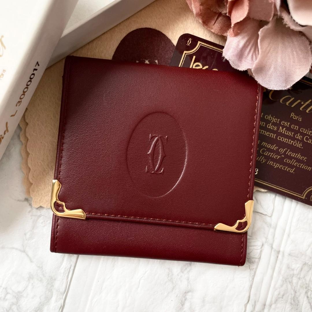 付属品完備✨未使用品✨Cartier ケース　マストライン　刻印