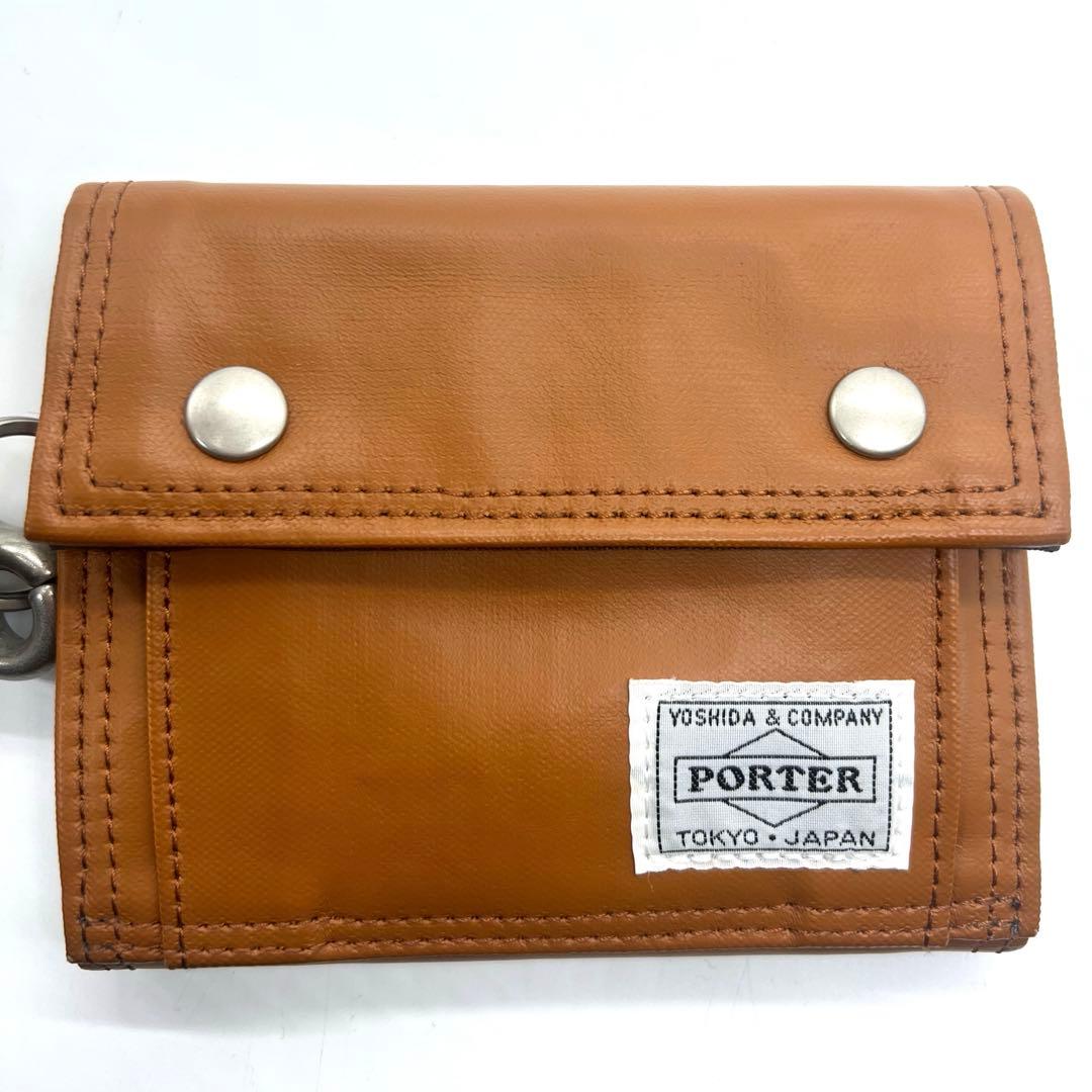美品　PORTER ポーター　FREE STYLE 財布　ショルダーウォレット