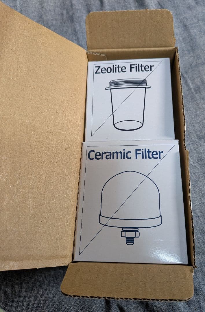 ポタポタクラブ　セラミックフィルター　ゼオライトフィルター　セット