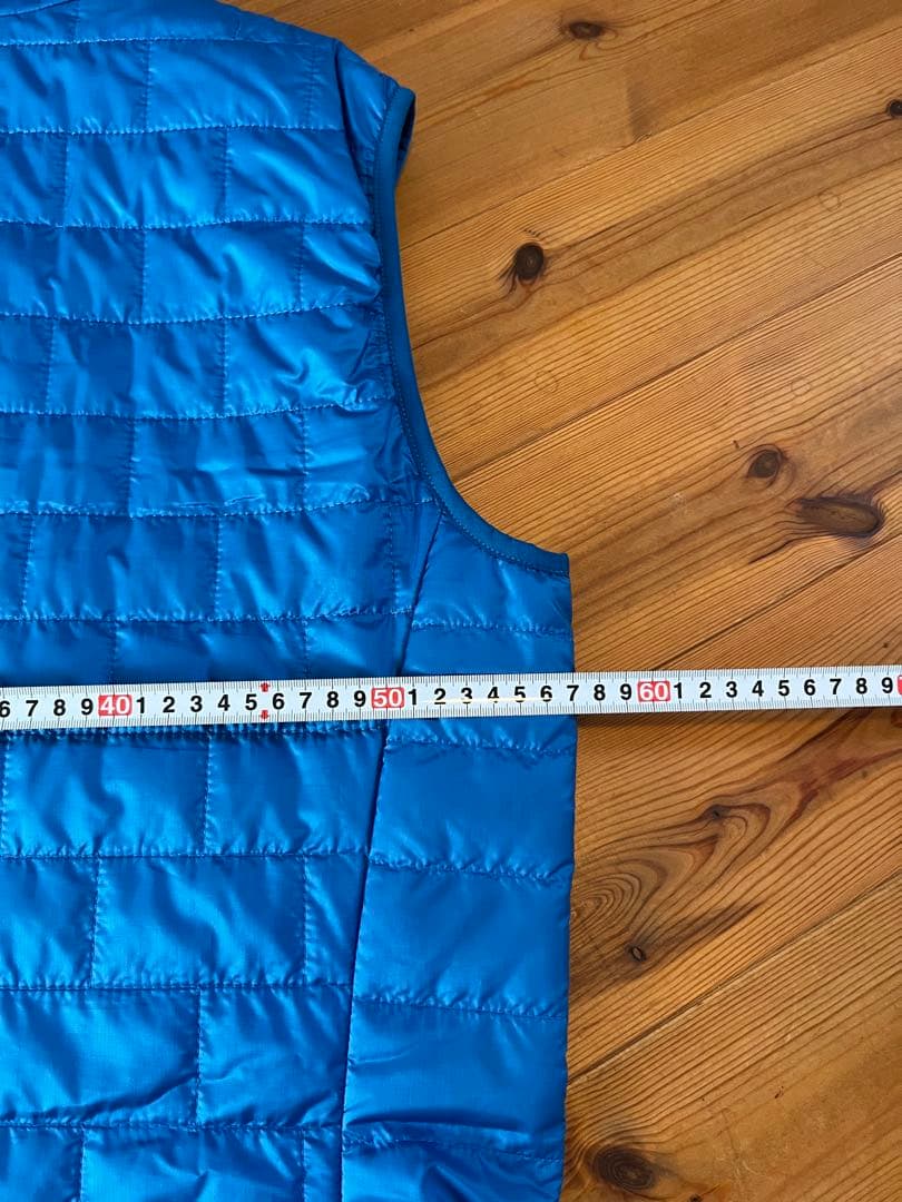 パタゴニア　ナノパフジャケット　プリマロフト　L ブルーpatagonia