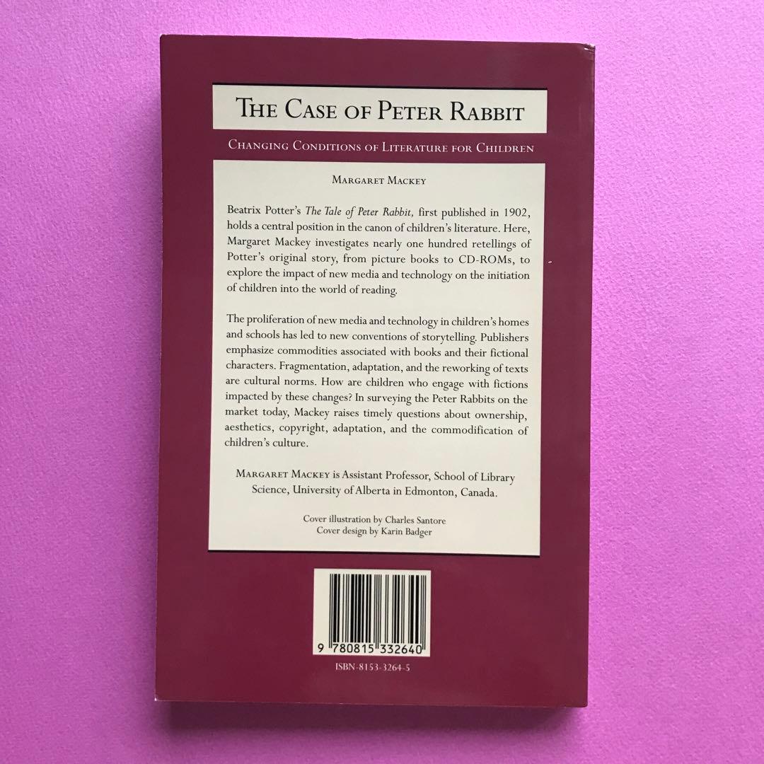 洋書 The Case of Peter Rabbit Margaret Mackey