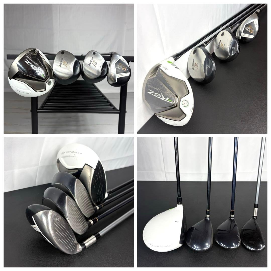 本格派 メンズゴルフクラブ 12本 フルセット ツアステ キャロウェイ お試し