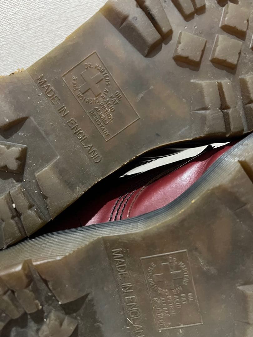 Dr.Martin マーチン　イングランド製　チェリー　UK8