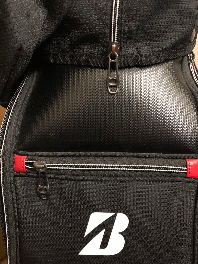 【送料込み】ブリヂストン　BRIDGESTONE キャディバッグ　ブラック　廃盤