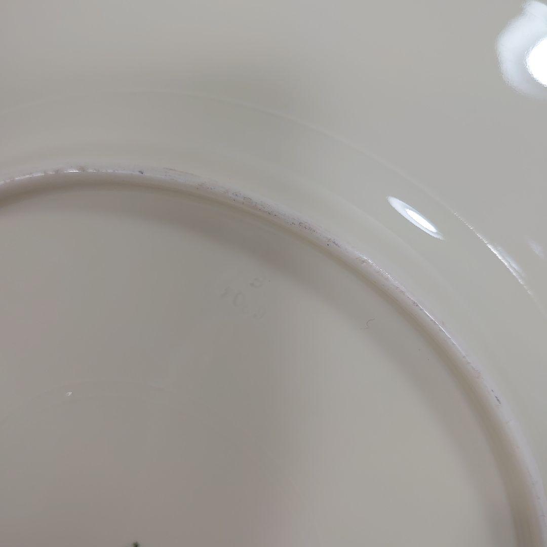 ドイツ HEINRICH&Co ババリア アンティーク食器 28cm 大皿 金彩