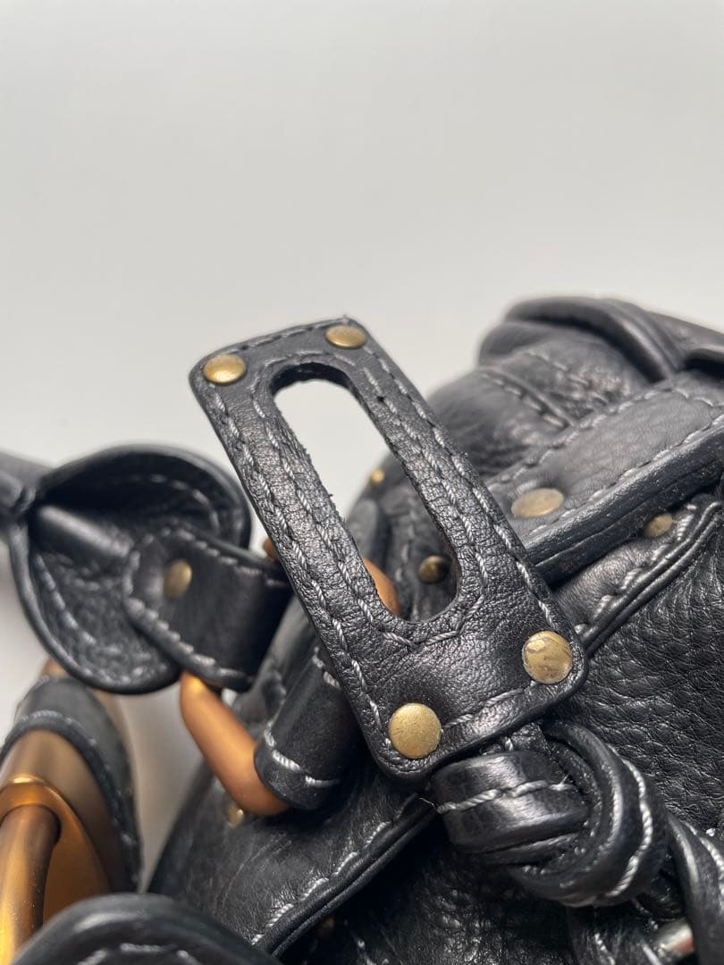 Chloe クロエ パディントン ミニ　ブラック 南京錠 保存袋付き