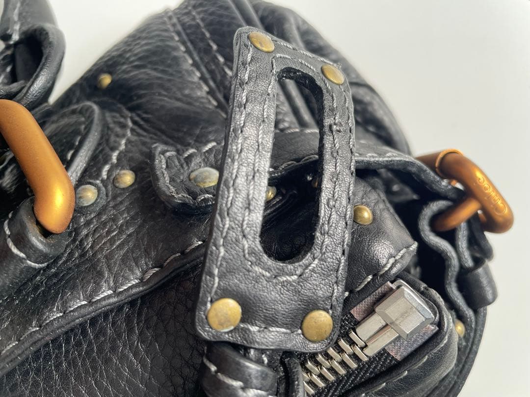 Chloe クロエ パディントン ミニ　ブラック 南京錠 保存袋付き