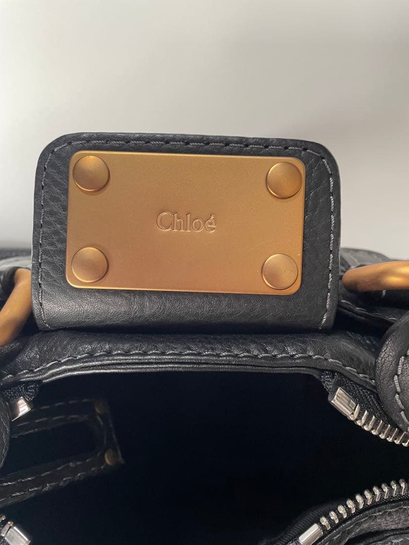 Chloe クロエ パディントン ミニ　ブラック 南京錠 保存袋付き