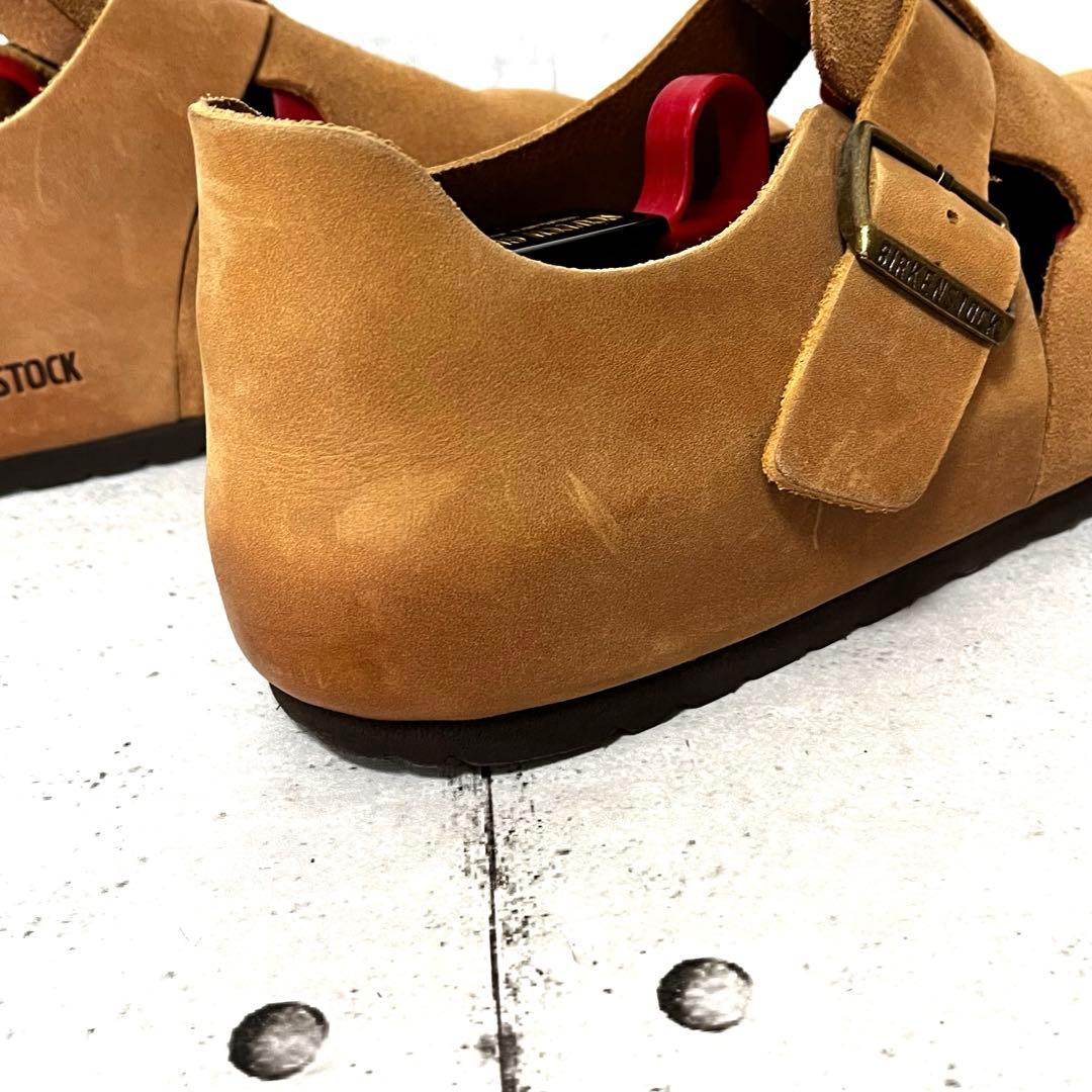 極美品【ビルケンシュトック】LONDON(ロンドン) スエード♡Mink 43