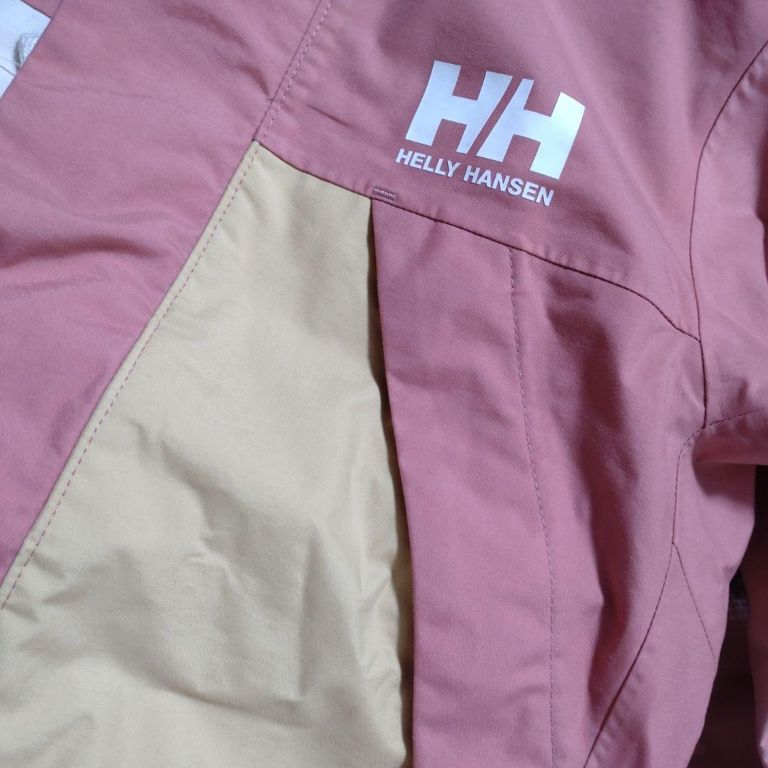 ヘリーハンセン防水スカンザレインジャケット 110アネモネピンク