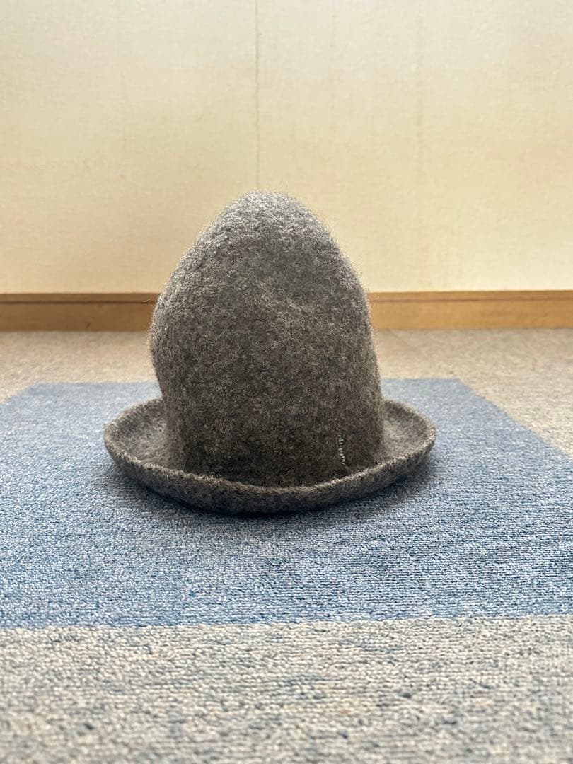 グレー ウール・フェルトハット