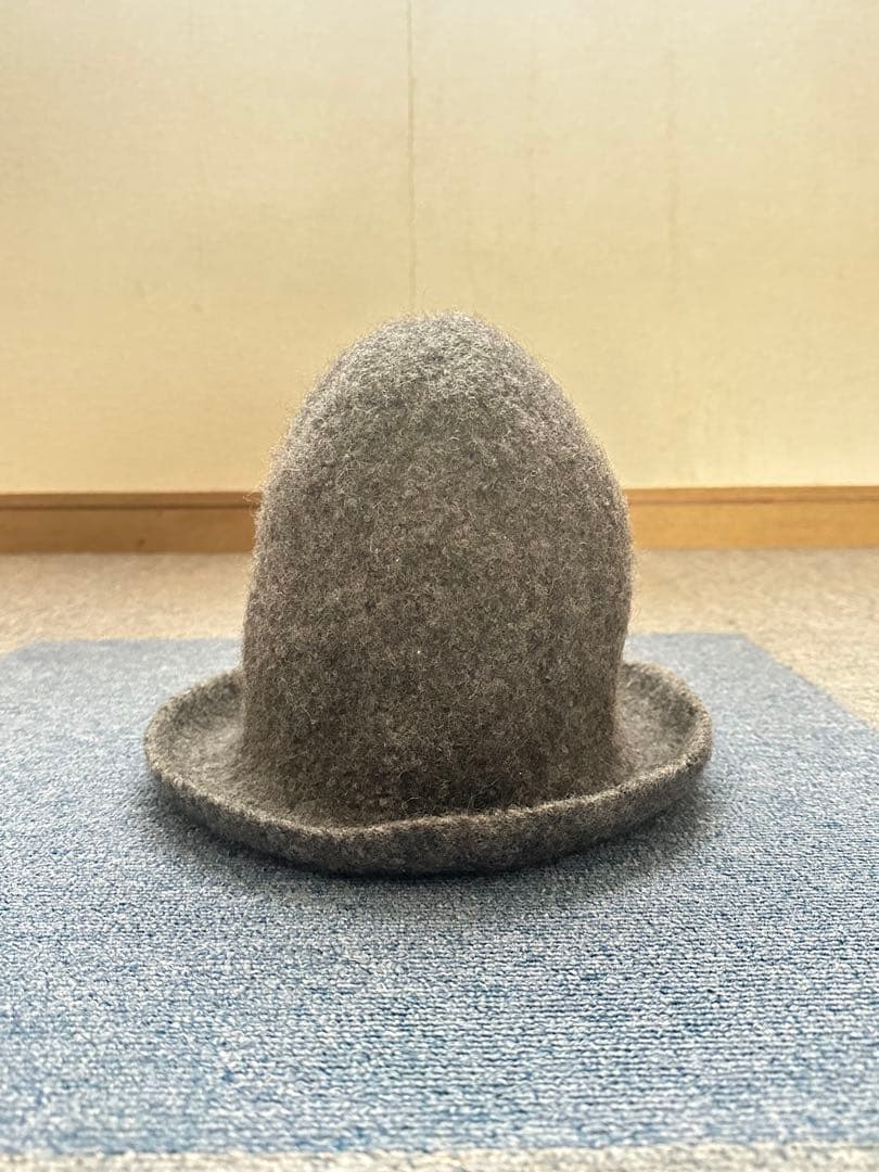 グレー ウール・フェルトハット