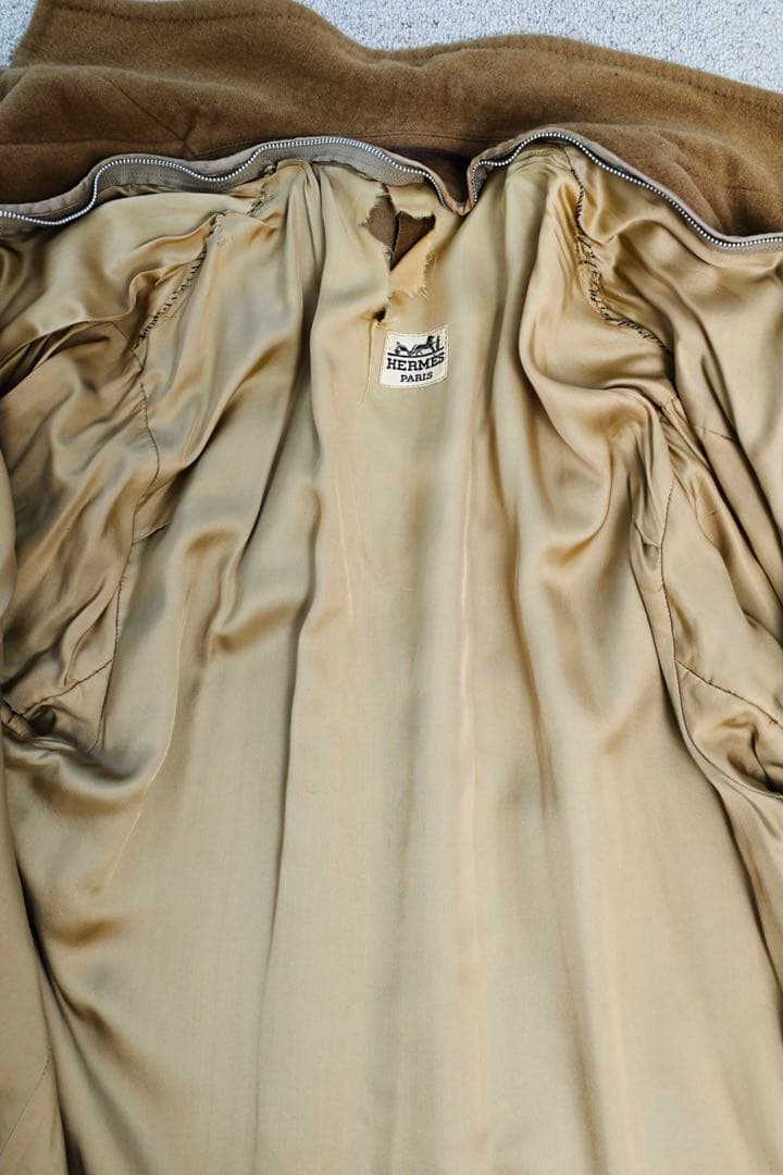 ohabi917 様　HERMES 70s ビンテージ　ロングコート
