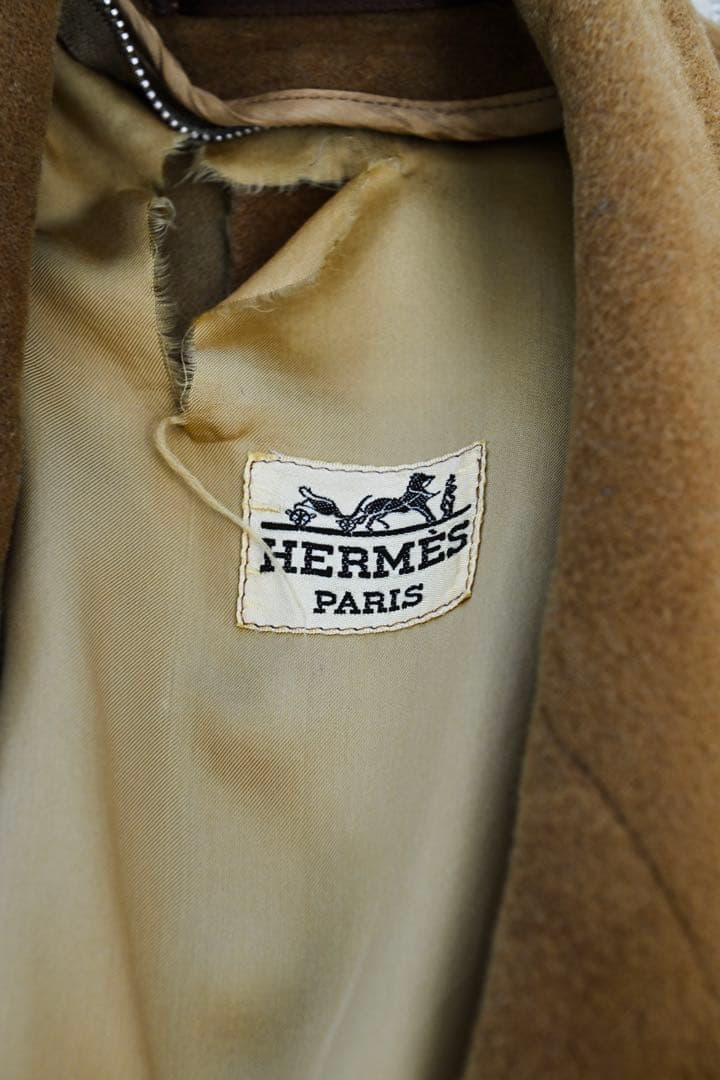 ohabi917 様　HERMES 70s ビンテージ　ロングコート