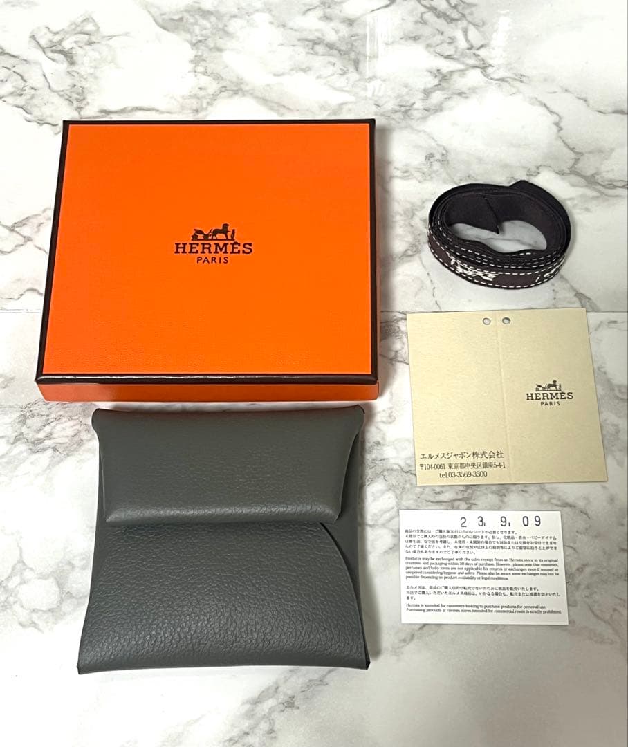 ✨新品未使用✨HERMES バスティア グリメイヤー　ケース