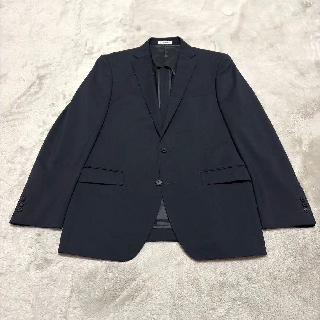 大きい A9 LES MUES セットアップ スーツ 上下 フォーマル 黒 濃紺