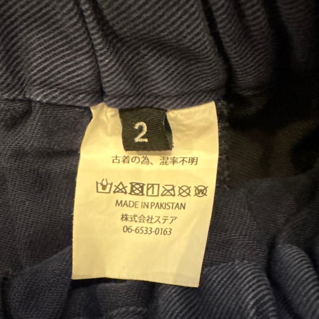 Mr.RemakeMan ミスターリメイクマン　ネイビー カーゴパンツ