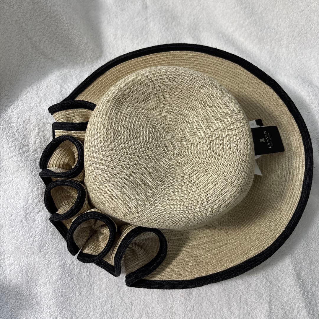 ランバン 夏用帽子 新品未使用値札付き