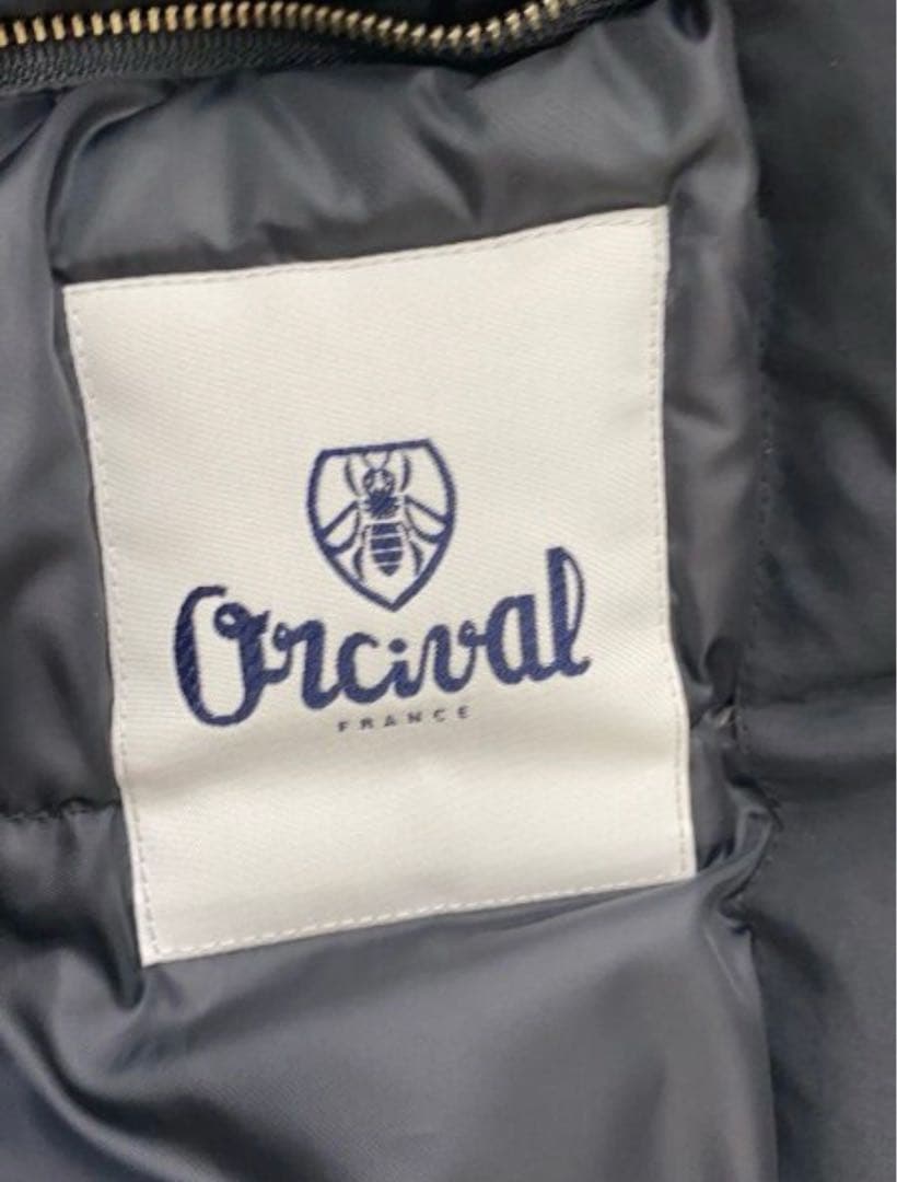 美品　ORCIVAL オーチバル　ダウンベスト　マットタフタ　サイズ4 ブラック
