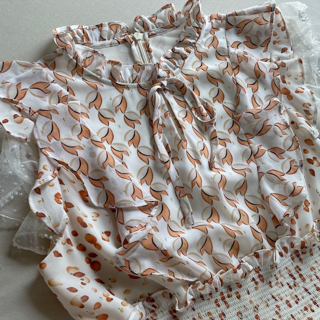 Settan セッタン キャバドレス　ERUKEI エルケイ　ミディ　フリル