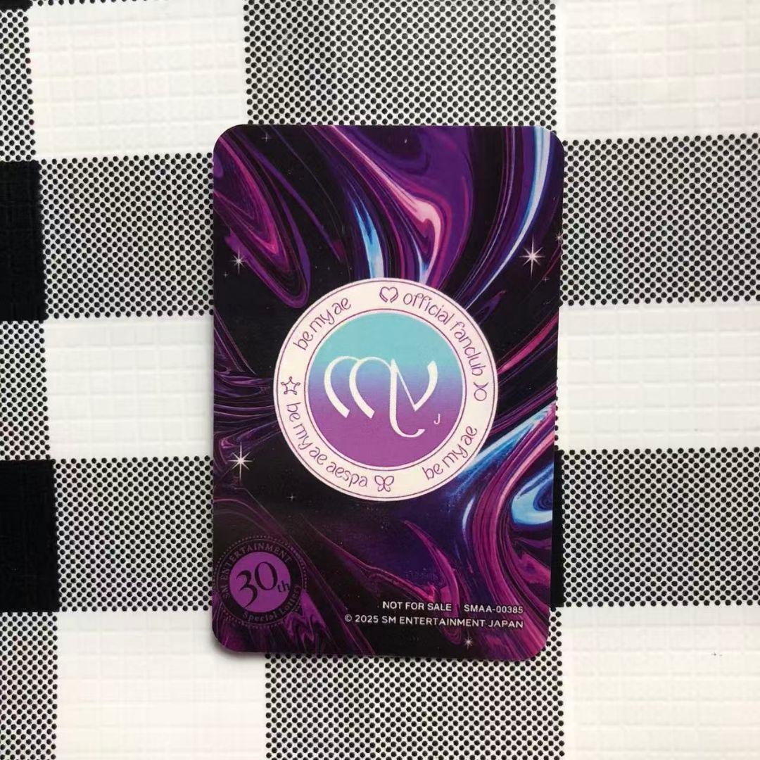 aespa ニンニン smtown SM30周年 JPFC 抽選 特典 トレカ