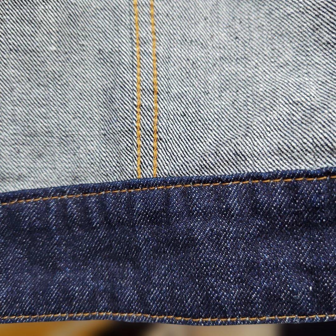 si-si-siダークデニム ボタンフロントジャケット36