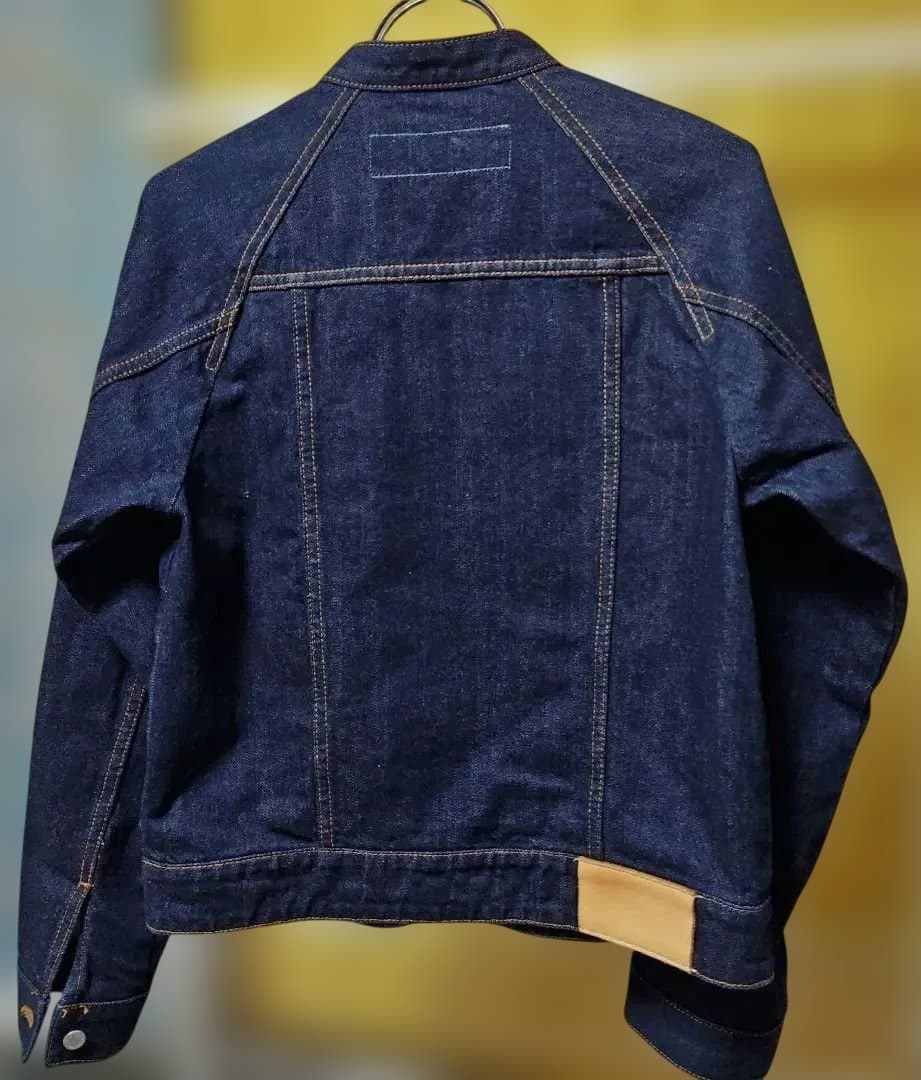 si-si-siダークデニム ボタンフロントジャケット36