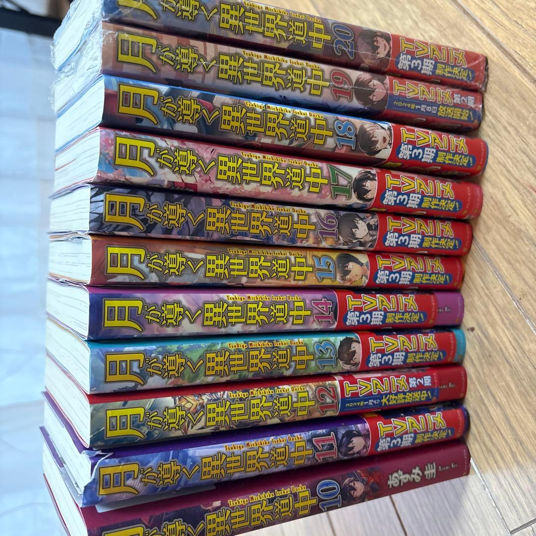 月が導く異世界道中10〜20