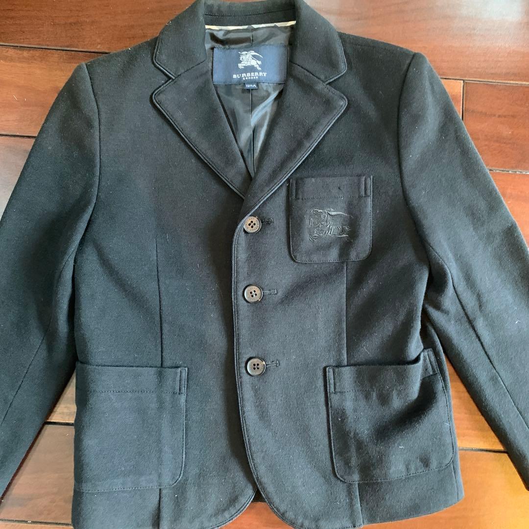 バーバリー　キッズ　スーツ　卒入学　結婚式　セレモニー