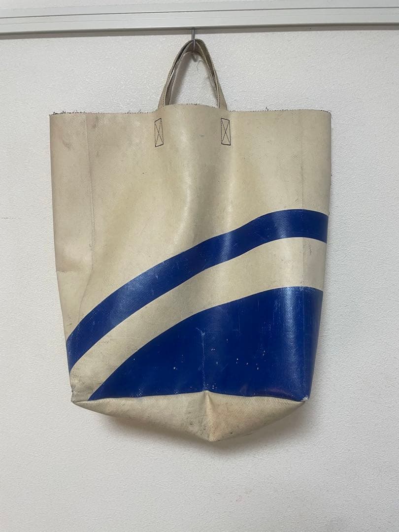 FREITAG エコバッグ ホワイト ブルー