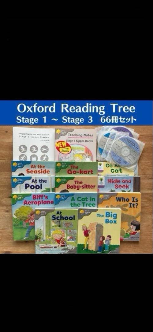 Oxford Reading Tree 66冊｜CD　日本語ガイドブック　ORT