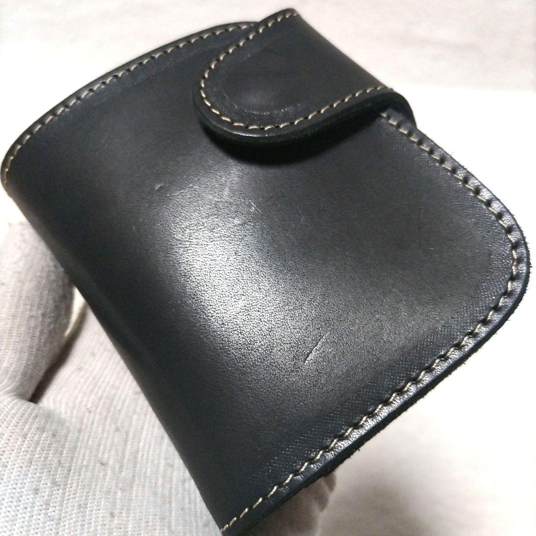 【美品】REDMOON レッドムーン P-01 ミッドライン 本革 二つ折り財布