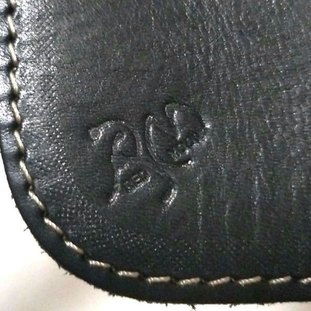 【美品】REDMOON レッドムーン P-01 ミッドライン 本革 二つ折り財布