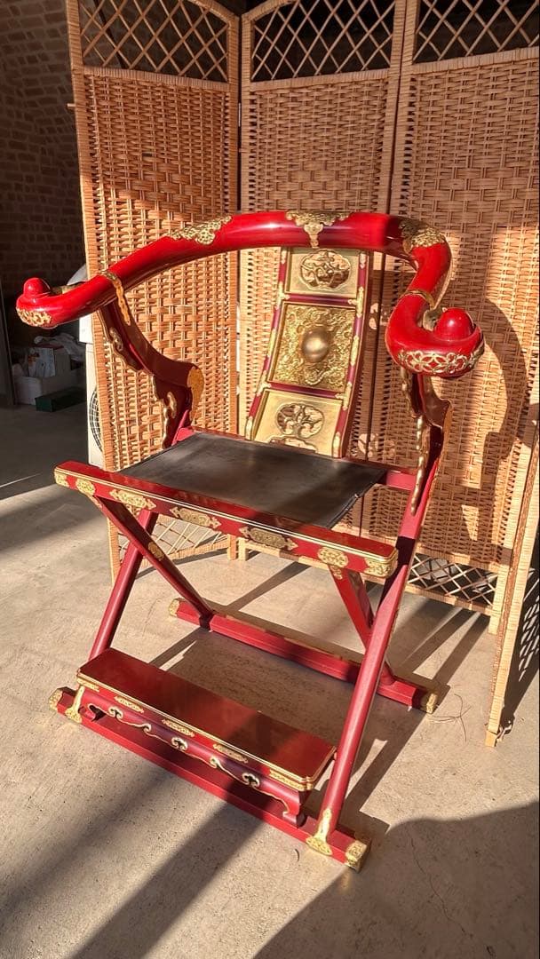 お話中 寺院仏具 ルーツ型本曲録 平安寺