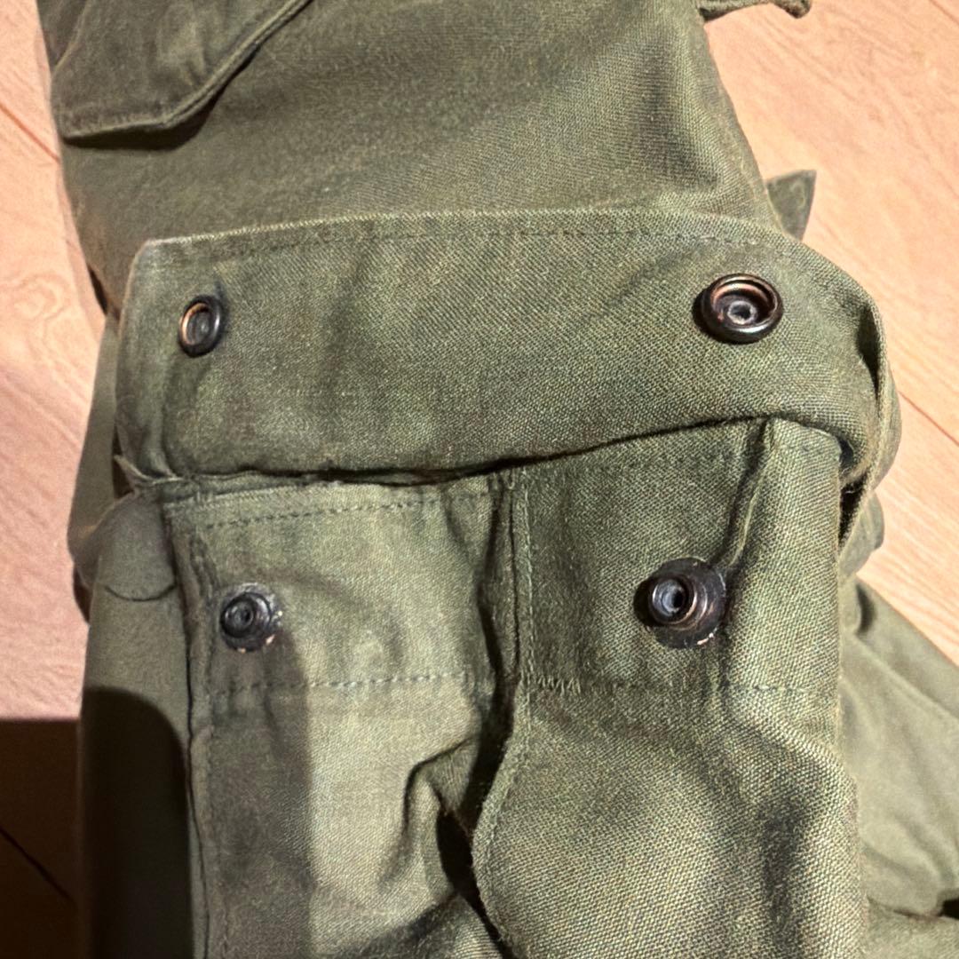 70s アメリカ軍実物 M65カーゴパンツ S-R(M相当)M-65