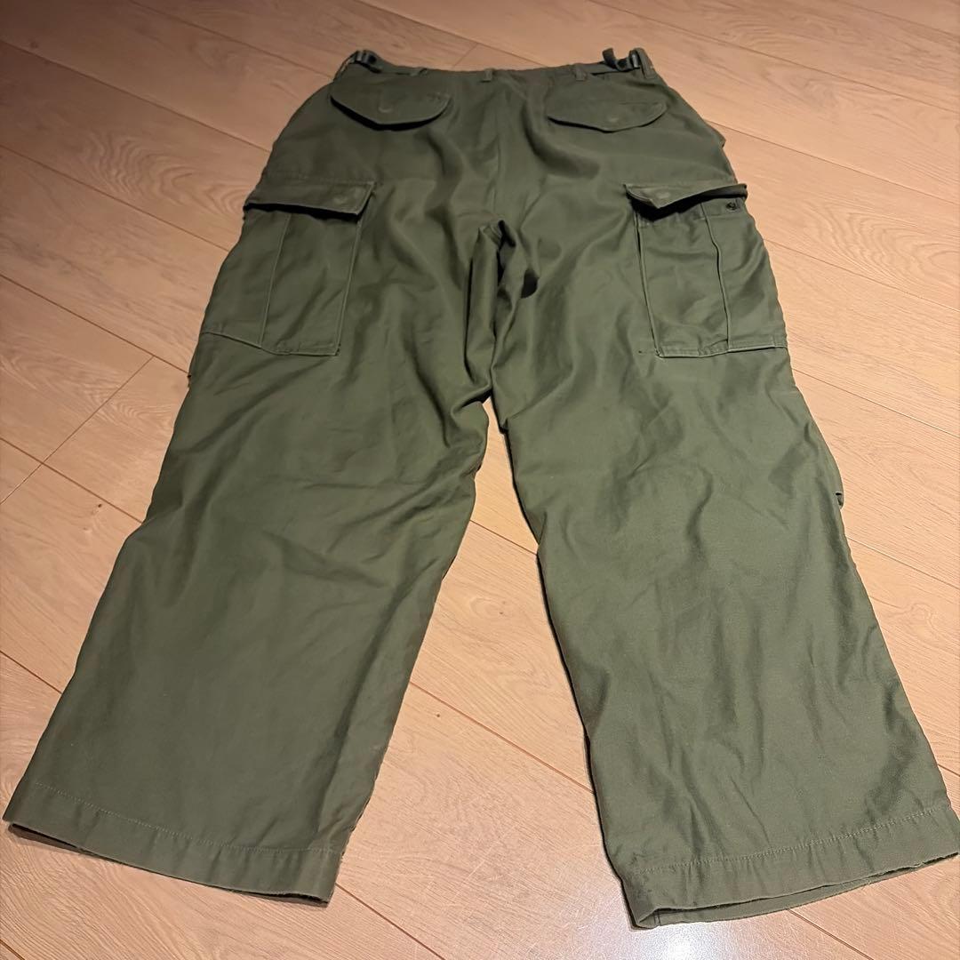 70s アメリカ軍実物 M65カーゴパンツ S-R(M相当)M-65