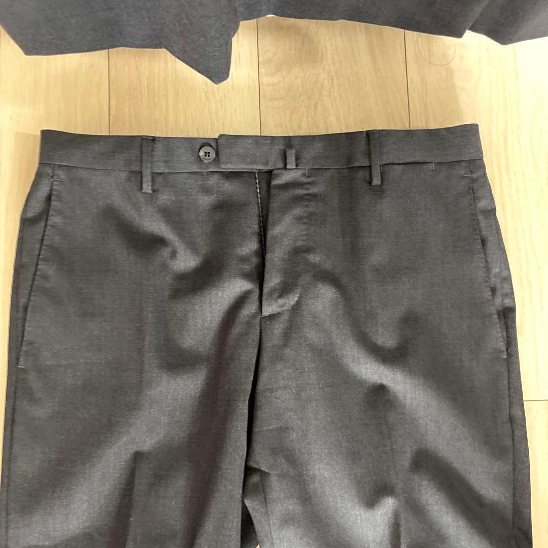 Boglioli ダークグレー シングル　スーツ　48