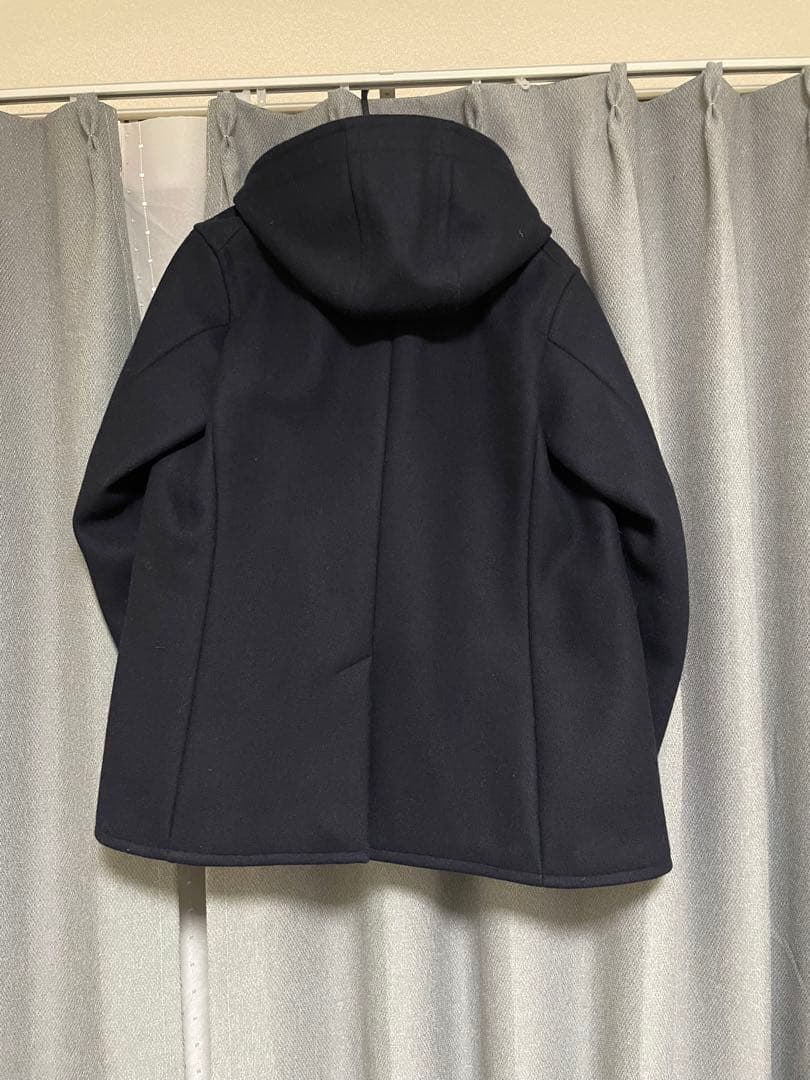 美品　ORCIVAL オーチバル　メルトン フード付きシングルコート　サイズ3