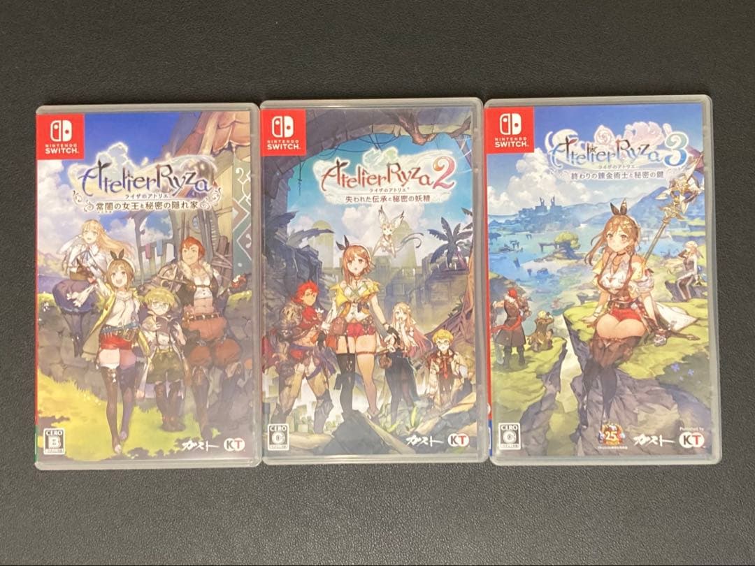 Switch ライザのアトリエ ソフト 3本セット
