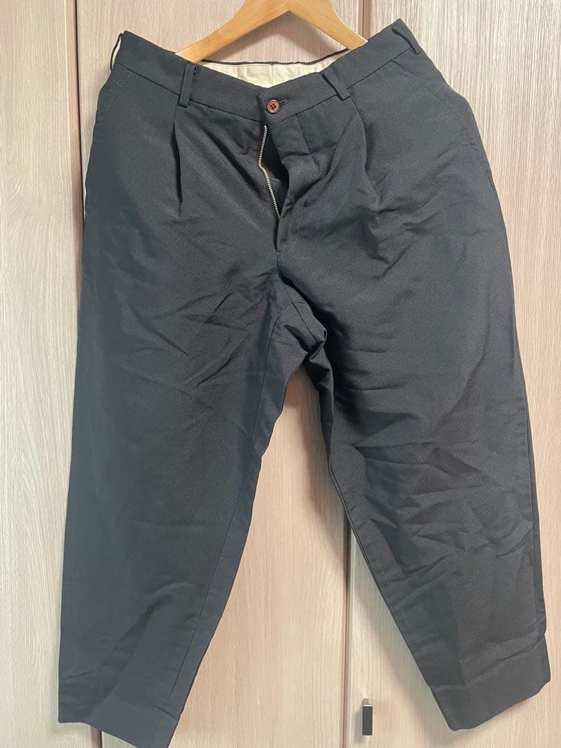 コムデギャルソンオムプリュス　ワンタックスラックス